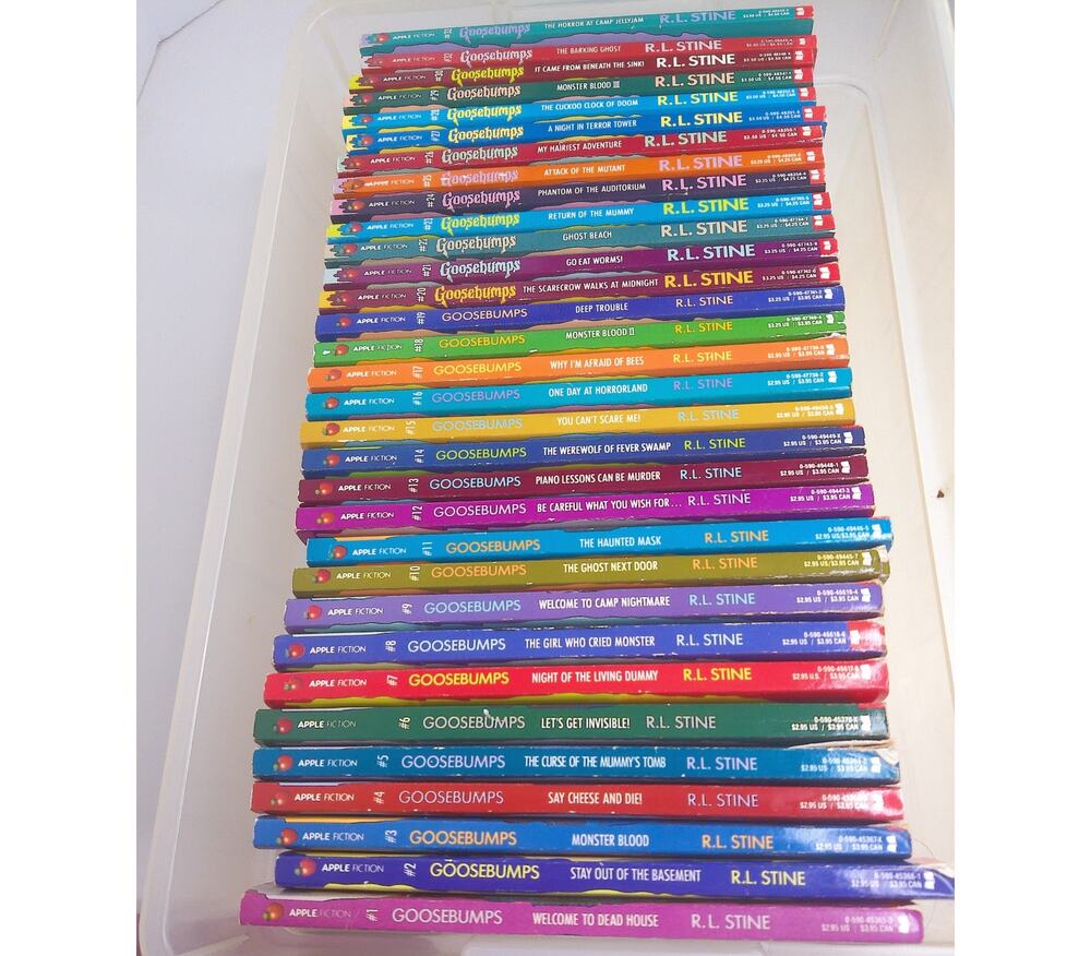 Vintage 90s Goosebumps Books Lot 1-33 Missing 32 Scholastic Paperbacks
